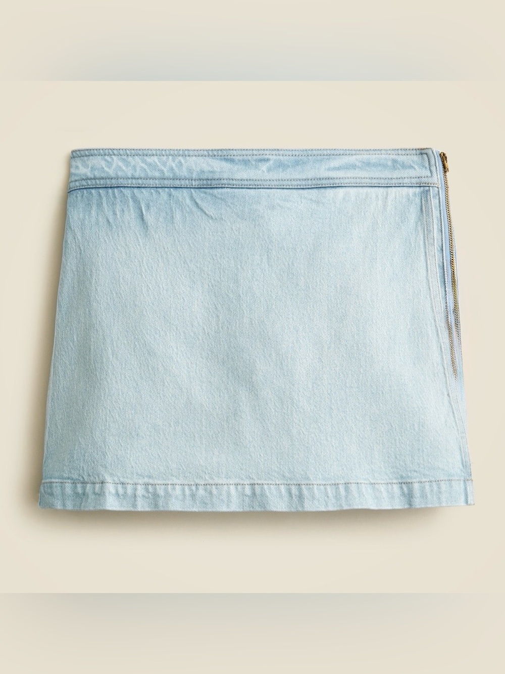 J.crew Women’s Denim skort Montauk Wash Size 14 - Picture 5 of 12